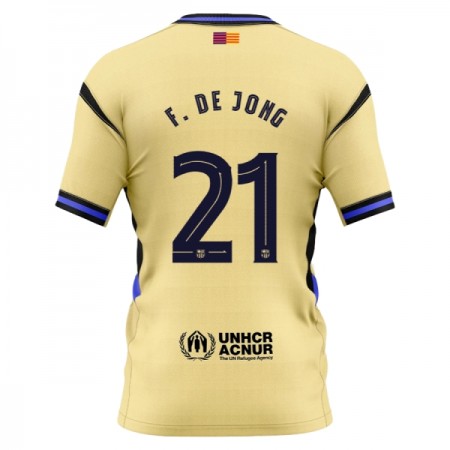 Virallinen pelipaita FC Barcelona x Kobe Bryant Frenkie de Jong 21 Vieras 2025-26 Lyhythihainen - Miesten